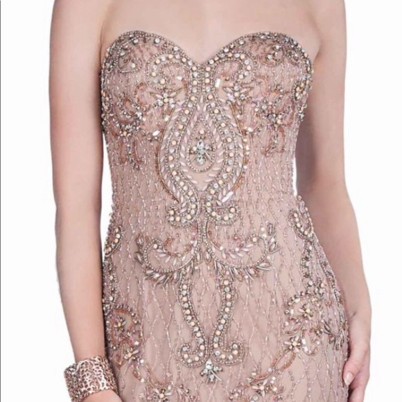 Terani Couture Pageant Gown 1611GL0475 - Picture 4 of 7